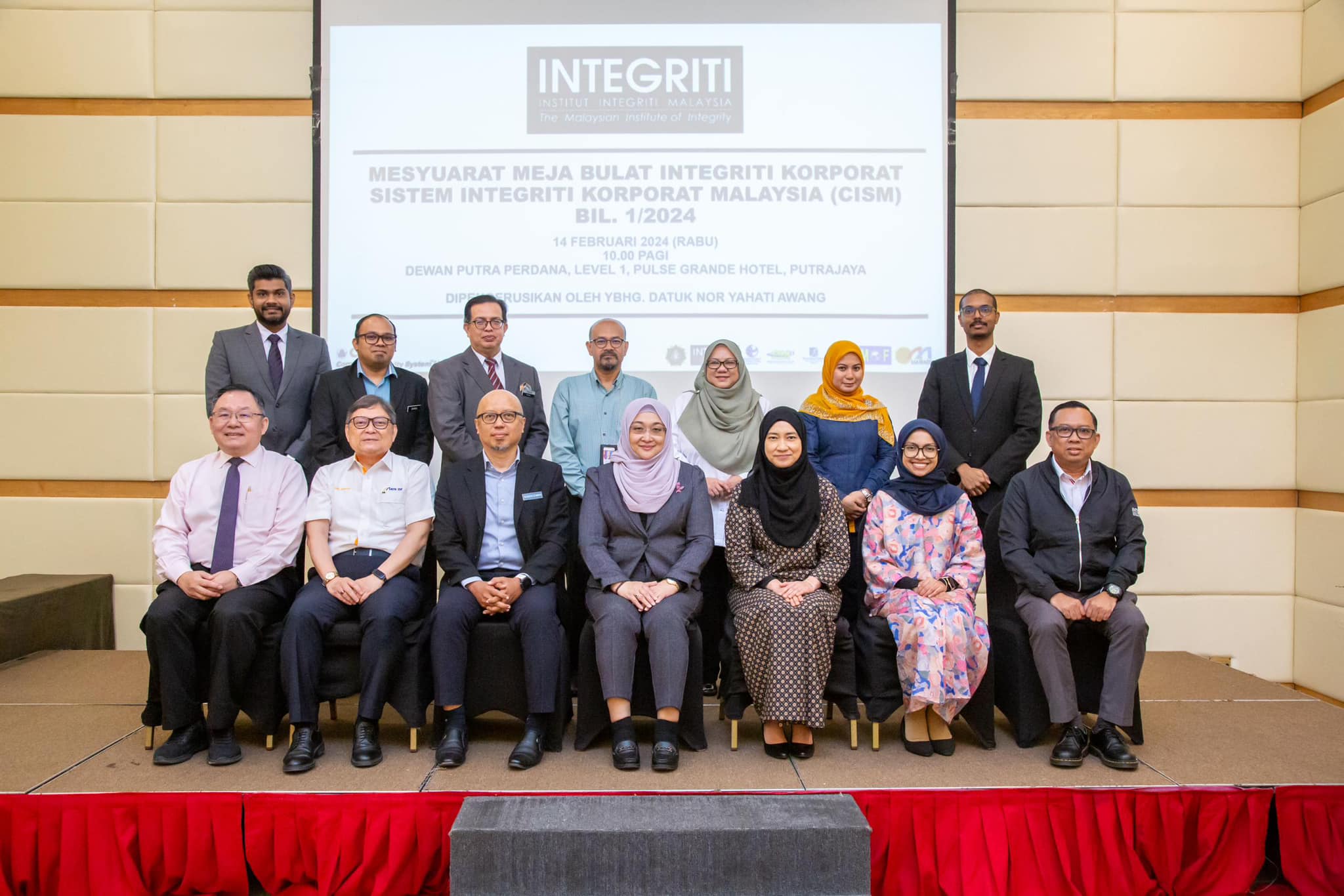 Mesyuarat Meja Bulat Integriti Korporat (RTD) Sistem Integriti Korporat Malaysia (CISM)