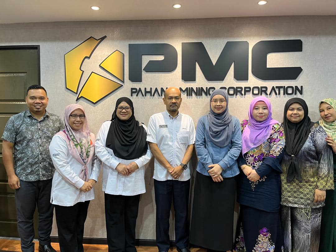 Lawatan kerja ke Pahang Mining Corporation Sdn. Bhd.