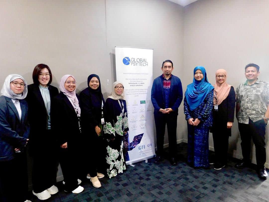 Sesi latihan fasa pertama produk baharu bersama Global Psytech Sdn. Bhd.