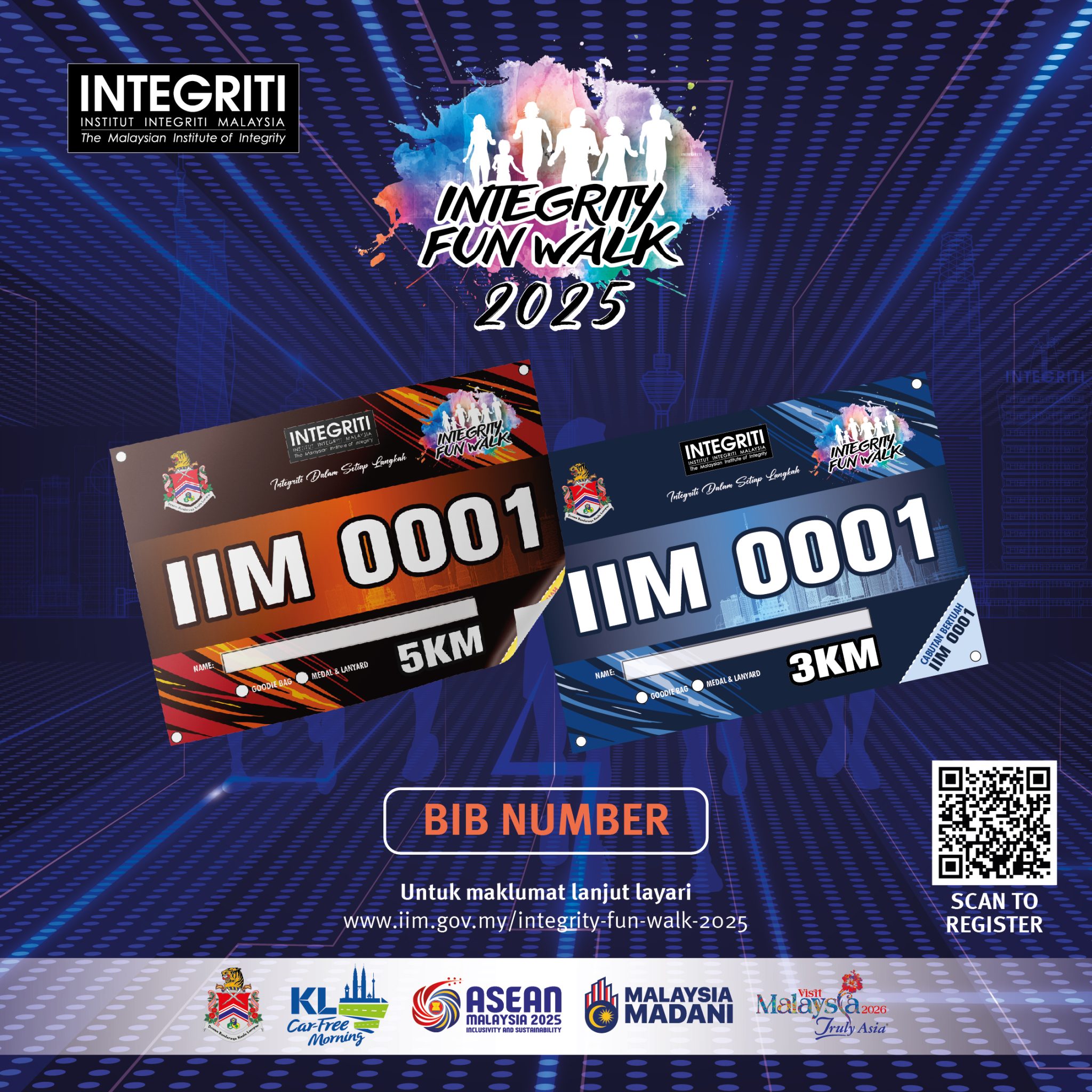 Integrity Fun Walk - e-poster 1080 x 1080pxl-BIB Number-01