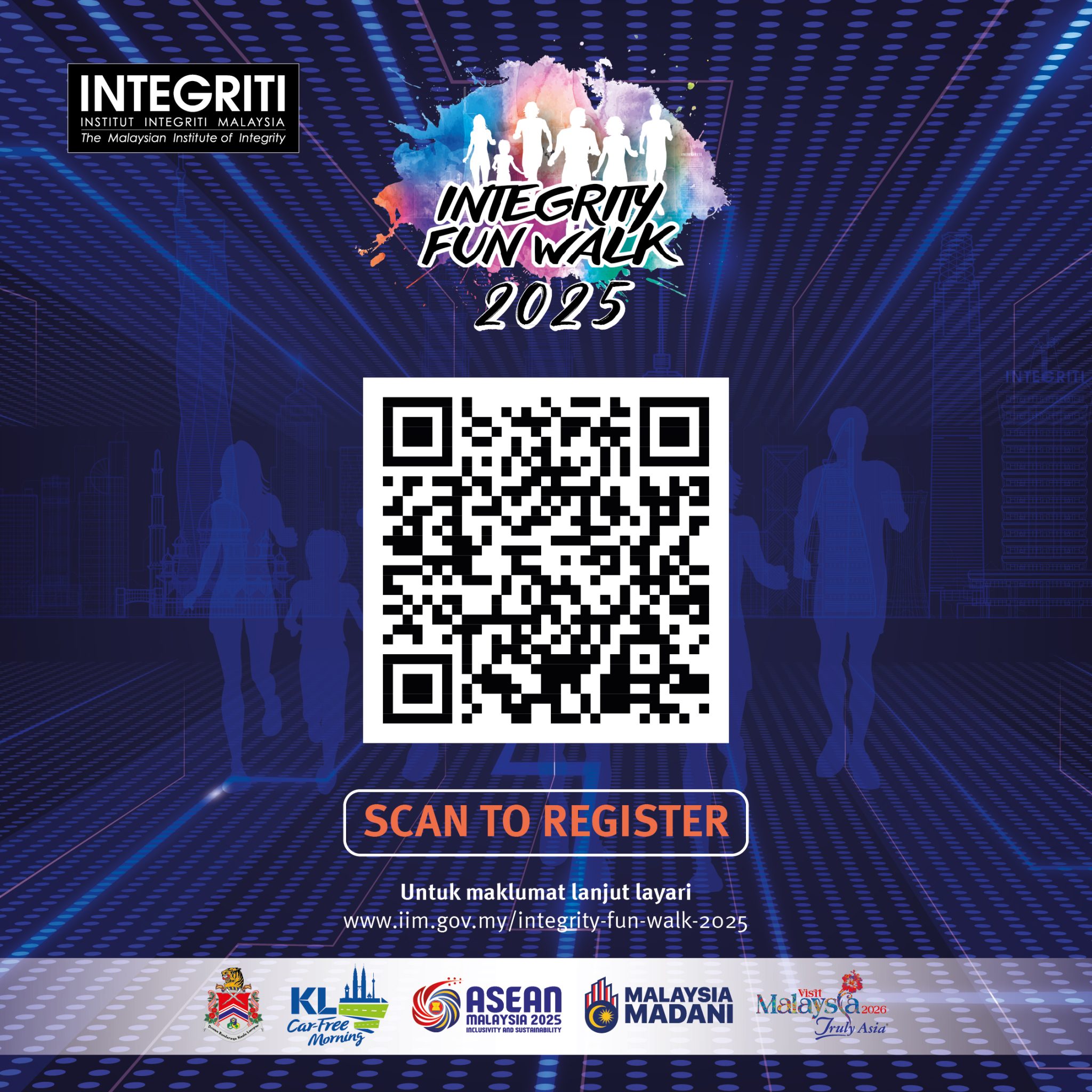 Integrity Fun Walk - e-poster 1080 x 1080pxl-QR Code-01