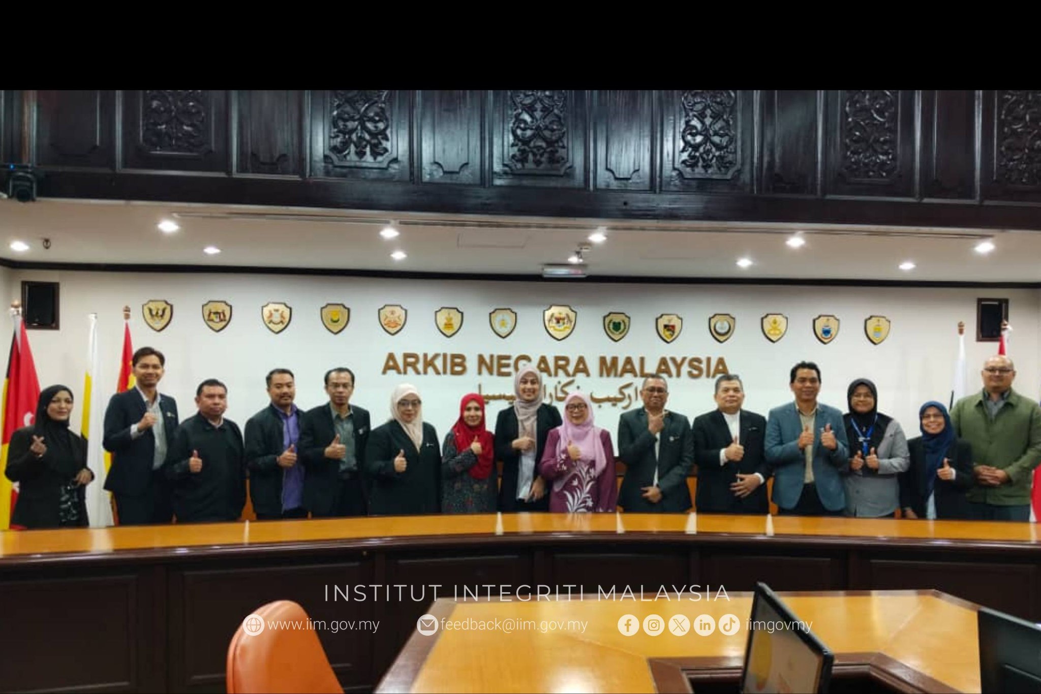 Sesi perbincangan bersama Arkib Negara Malaysia (ANM)