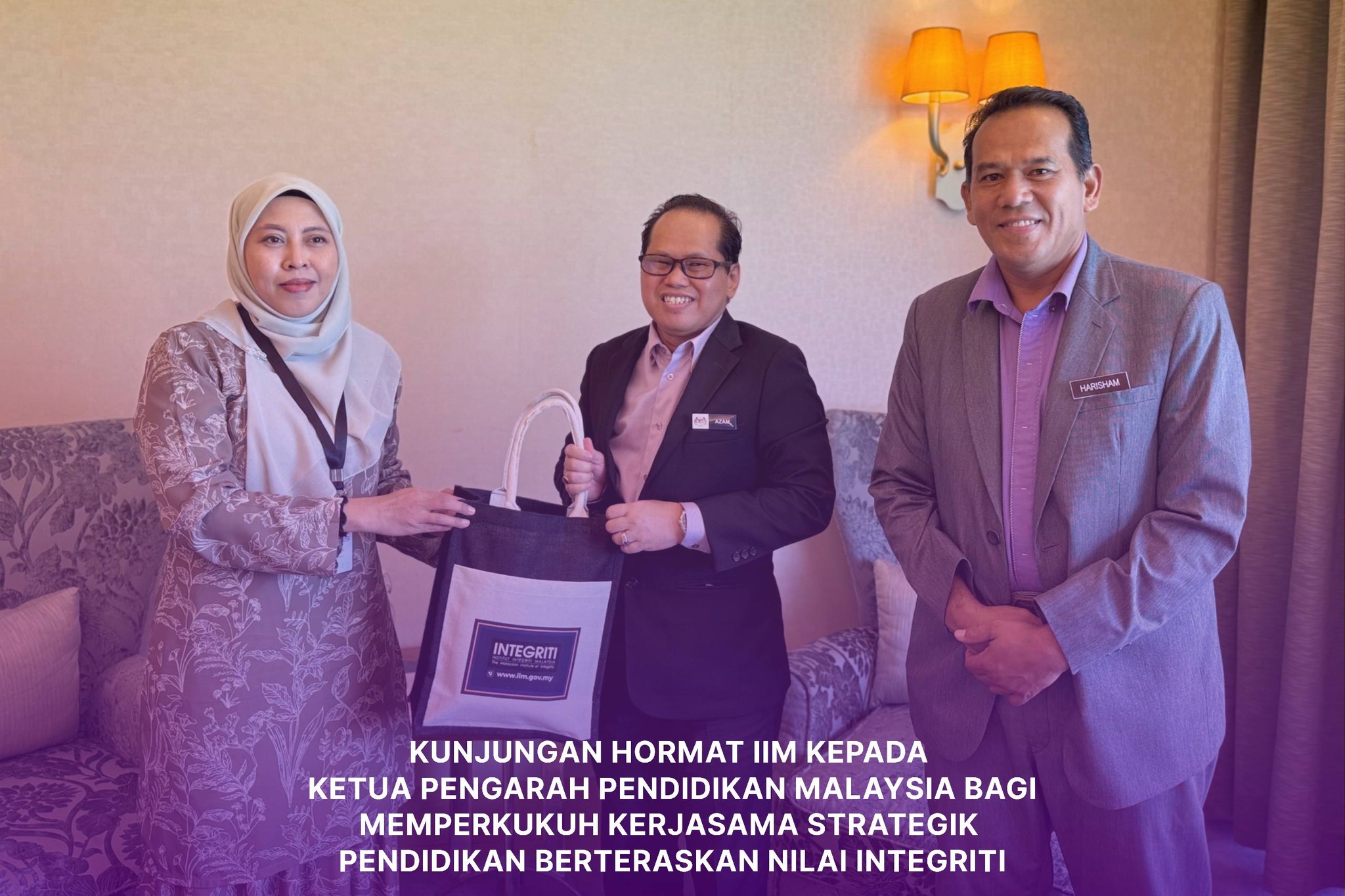 Kunjungan hormat ke atas Ketua Pengarah Pendidikan Malaysia (KPPM)