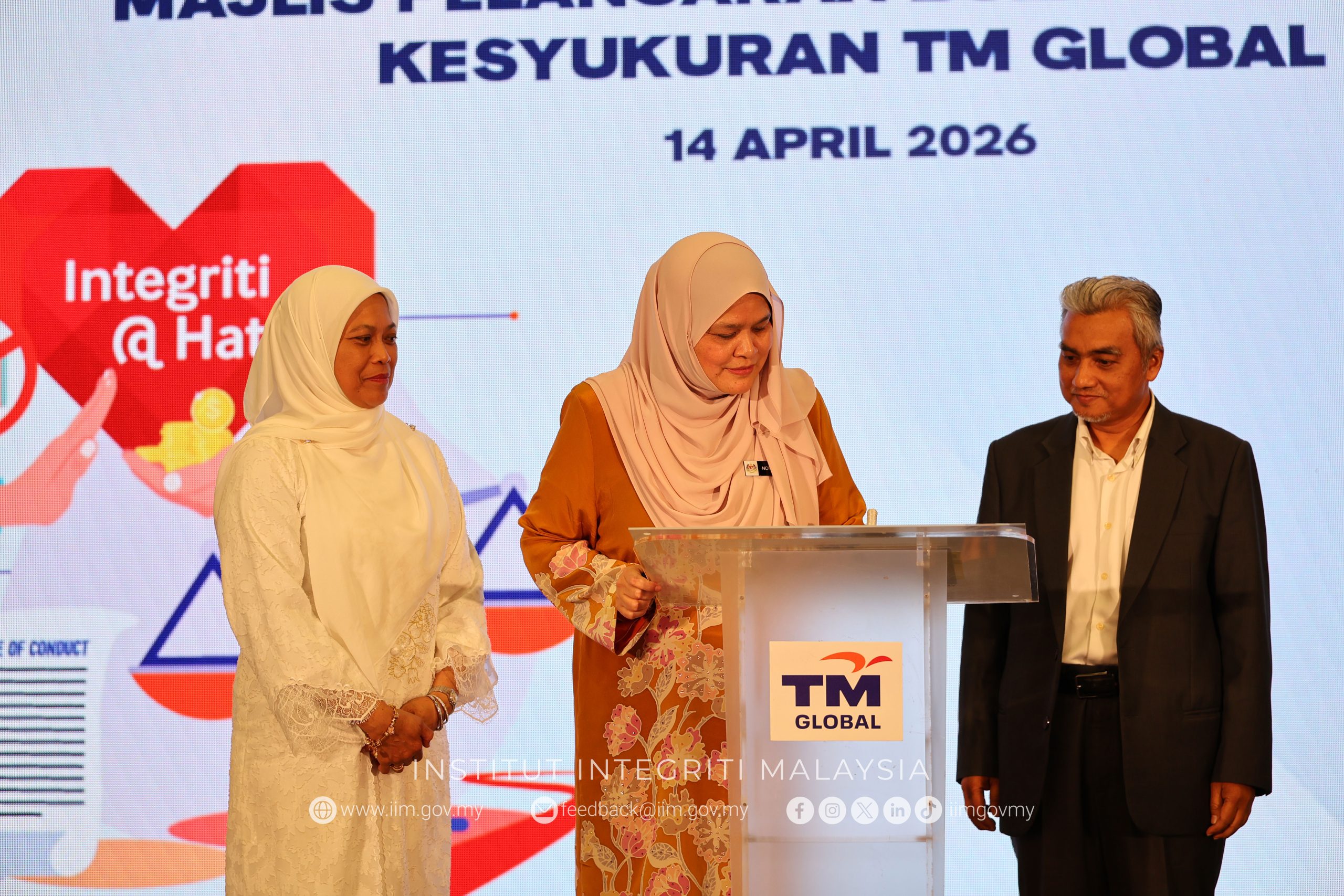 BUKAN SEKADAR SLOGAN, ‘INTEGRITI @ HATI’