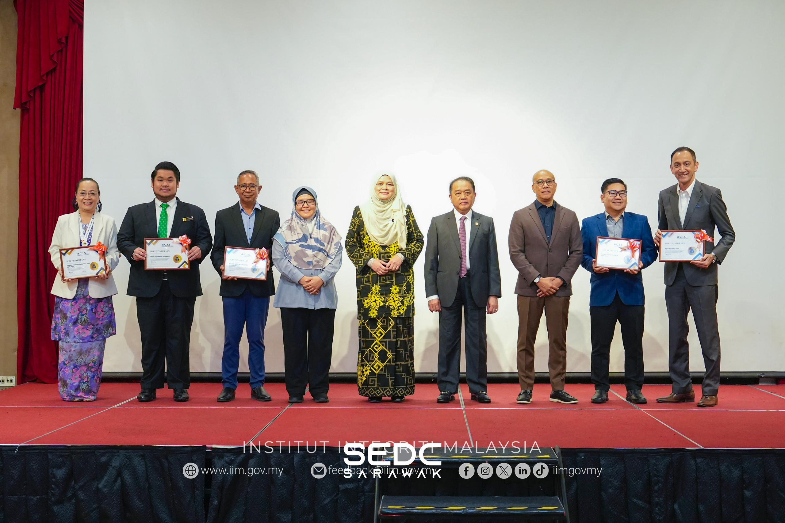 Modul Pengukuhan Governans Integriti dan Antirasuah (MPGIA) Siri 1 untuk Pengurusan Tertinggi SEDC