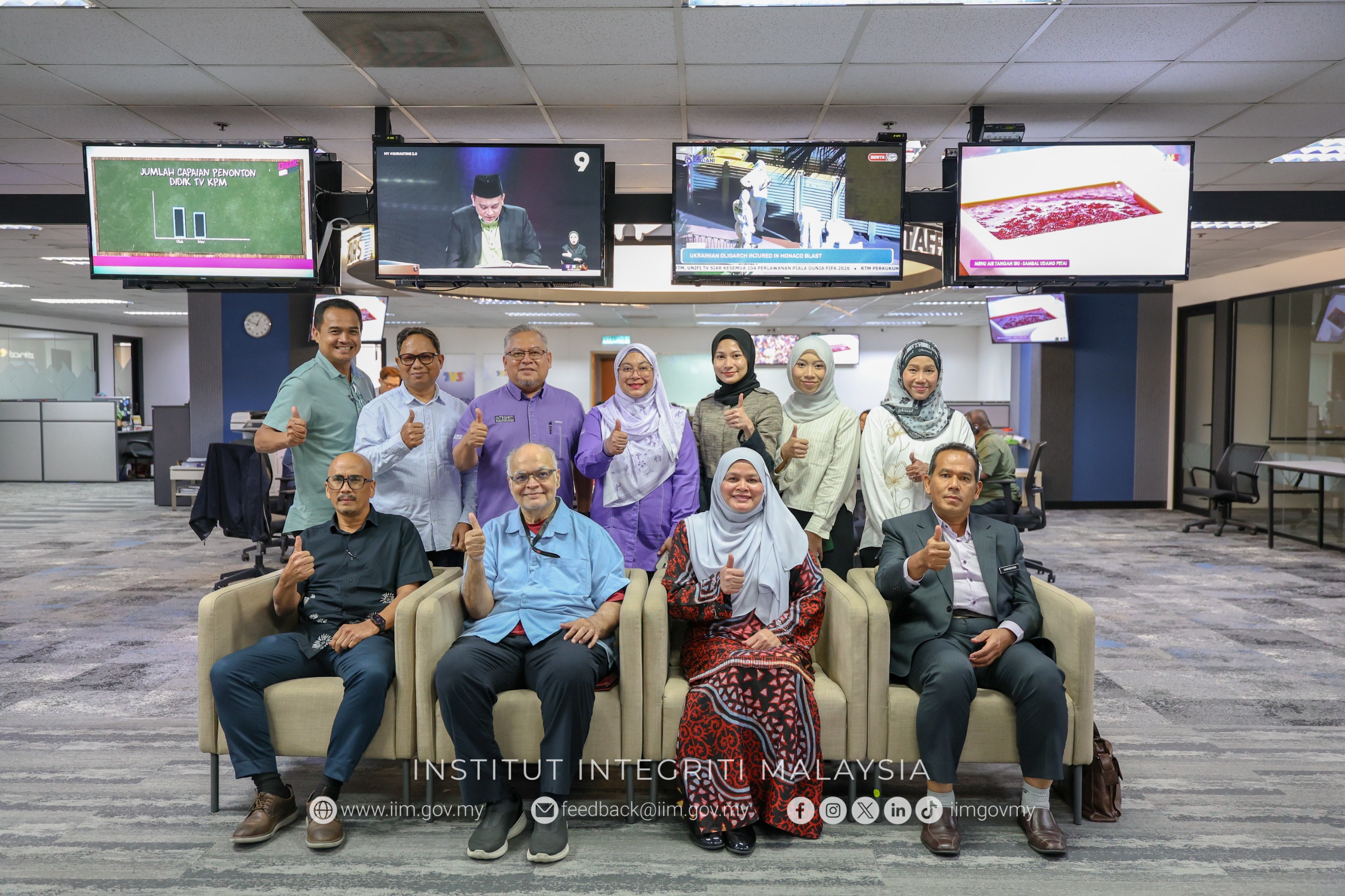 MEMPERKUKUH SINERGI STRATEGIK: KUNJUNGAN HORMAT IIM KE MEDIA PRIMA BERHAD
