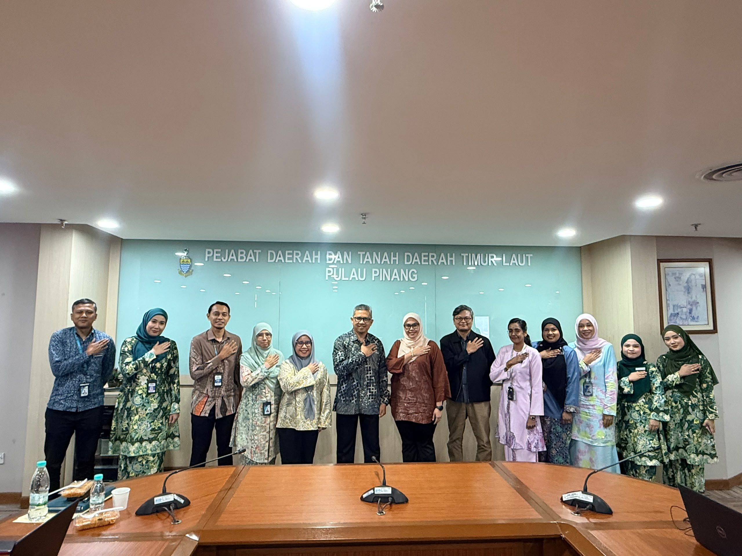 SESI PENILAIAN LAPANGAN SISTEM PENGURUSAN INTEGRITI DAN GOVERNANS (SPINE) BAGI PEJABAT DAERAH DAN TANAH TIMUR LAUT (PDTTL) PULAU PINANG
