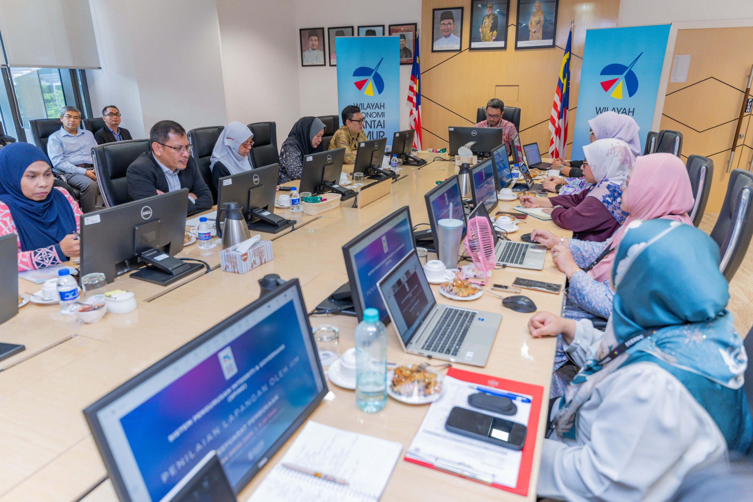 SESI PENILAIAN LAPANGAN SISTEM PENGURUSAN INTEGRITI DAN GOVERNANS (SPINE) BAGI MAJLIS PEMBANGUNAN WILAYAH EKONOMI PANTAI TIMUR (ECERDC)