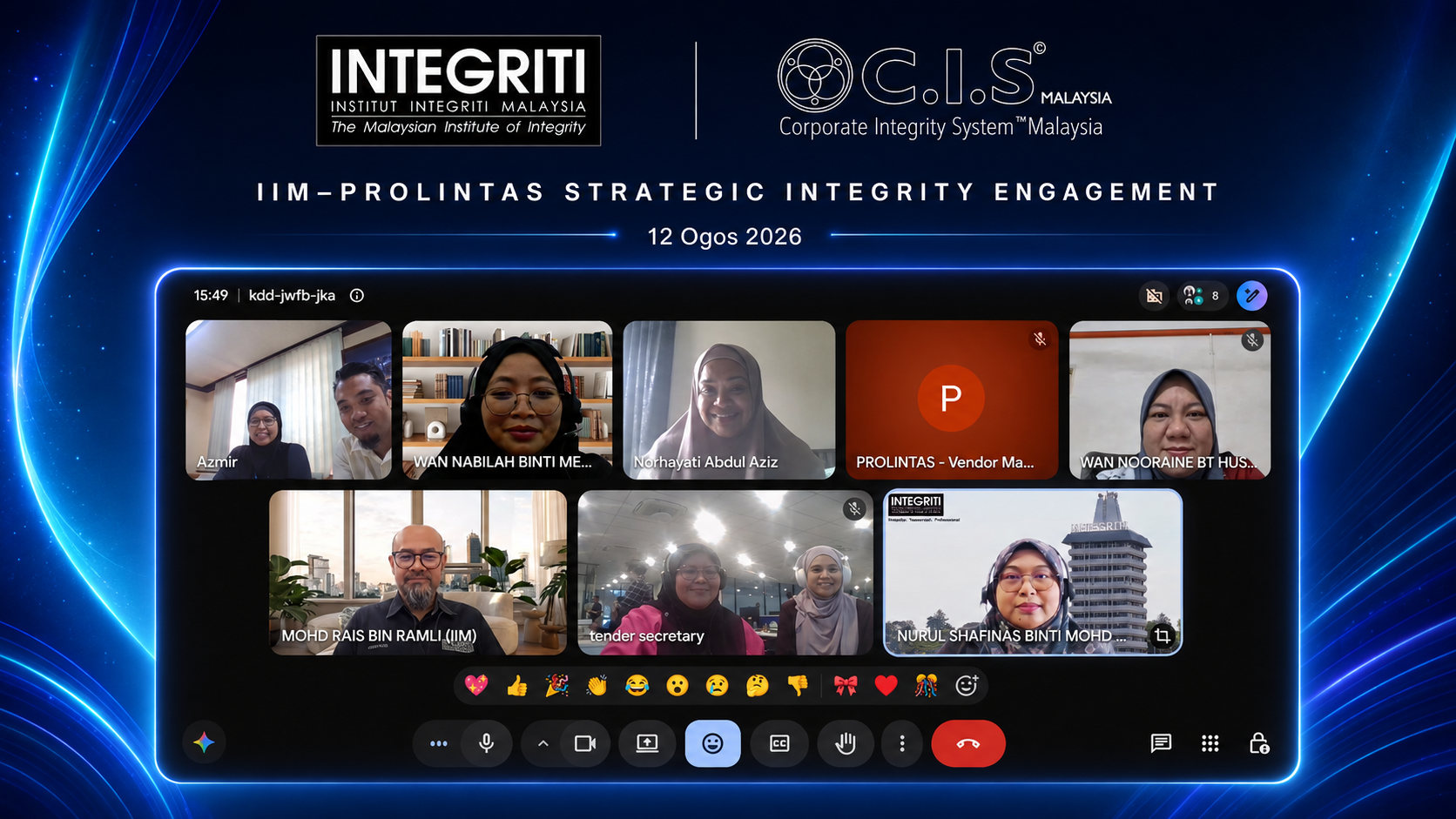 IIM–PROLINTAS STRATEGIC INTEGRITY ENGAGEMENT