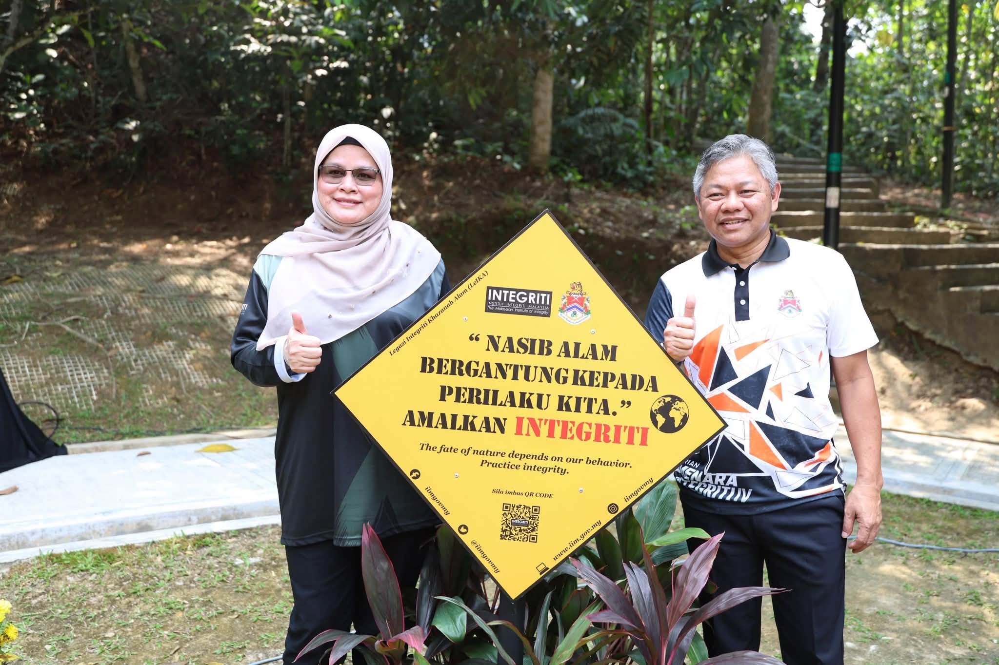 MEMUPUK BUDAYA INTEGRITI DALAM PEMELIHARAAN KHAZANAH ALAM: PELANCARAN PROGRAM LeIKA PERINGKAT WPKL