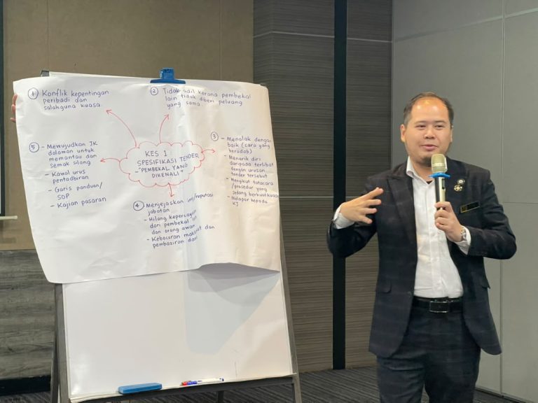 Latihan Ethics & Integriti (E&I) Unit Integriti dan Ombudsman Sarawak (UNIONS) Jabatan Premier Sarawak
