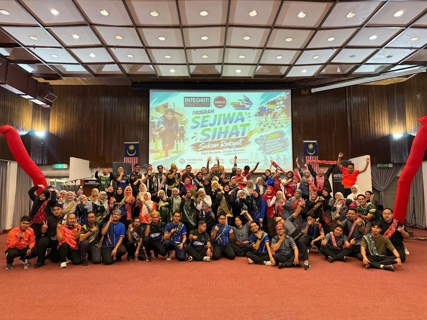 PROGRAM SEJIWA SIHAT: SUKAN RAKYAT BERSEMPENA HARI SUKAN NEGARA 2026