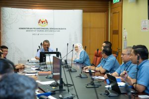 Kunjungan hormat ke Kementerian Pelancongan, Seni dan Budaya (MOTAC)