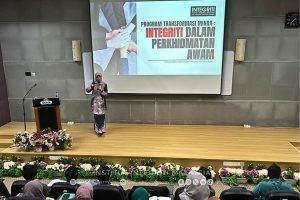 Program Transformasi Minda (PTM) bagi sesi Pengurusan Integriti