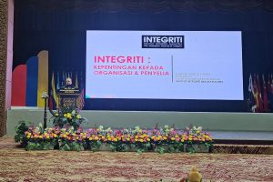 Ceramah bertajuk Integriti : Kepentingan Kepada Organisasi dan Penyelia anjuran Pusat Pengajian Sains Perisikan dan Kajian Strategik, Maktab Polis Diraja Malaysia