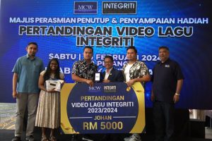 Majlis Perasmian Penutup Pertandingan Video Lagu Integriti